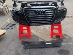 2012-2015 Audi A8 Complete Front Assembly - Bumper, Radiators, & Components