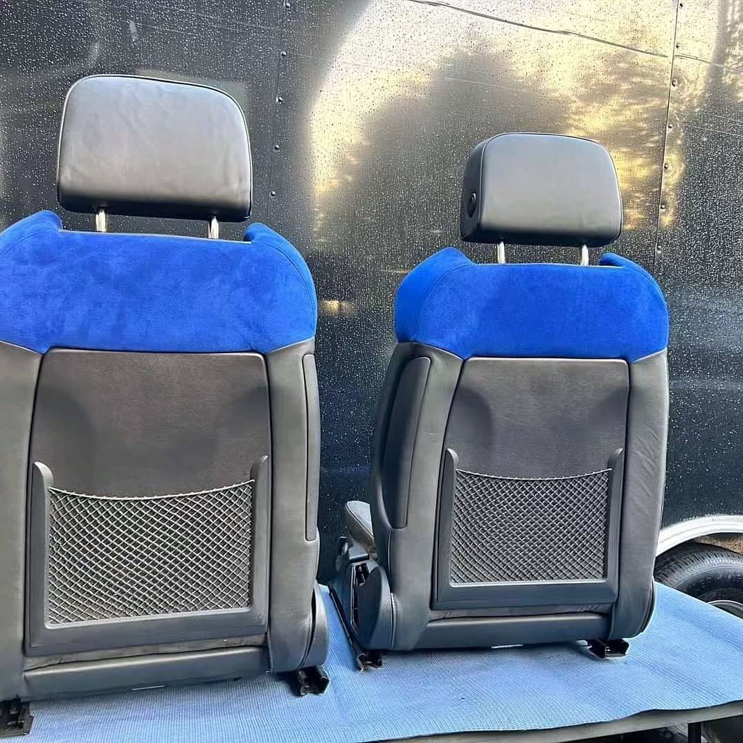 Nogaro blue alcantara seats off b6 Audi s4. - Image 3