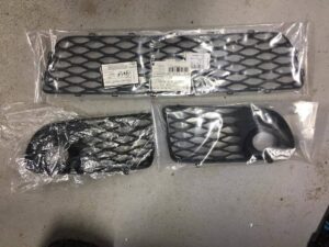 Brand new Oem B5 RS4 Front bumper grills