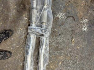 Downpipe for engine daza Audi rs3