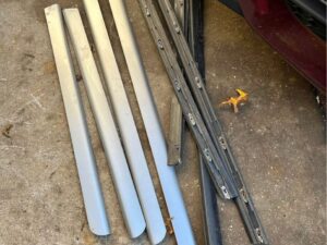 Audi B5 S4 Door blades & Skide skirts